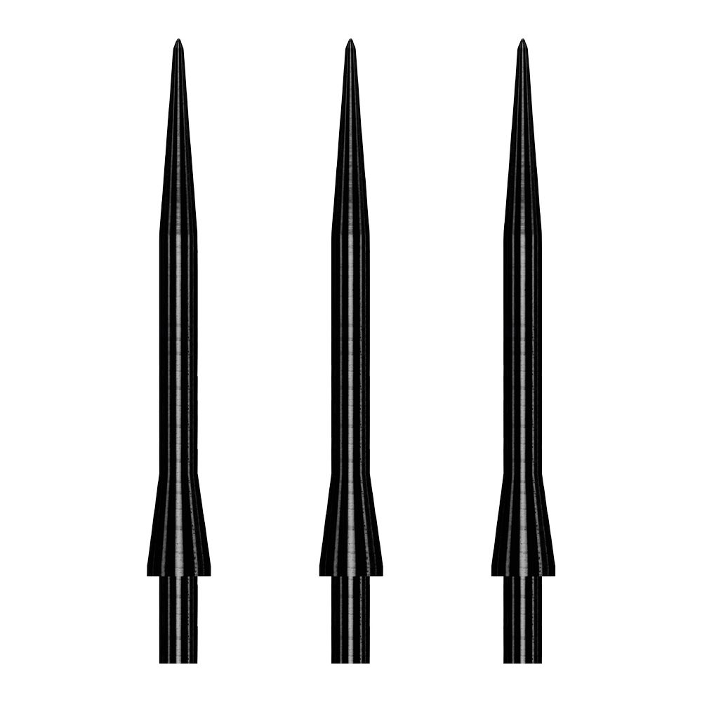 Vrhovi za steel strelice Winmau Velocity crni, 32mm - Slika 2