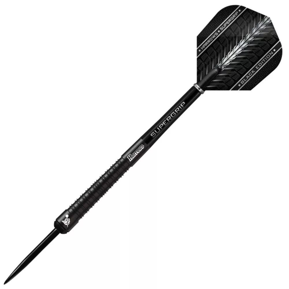 Set strelica steel Harrows Supergrip Black Edition 21g, 90% wolfram