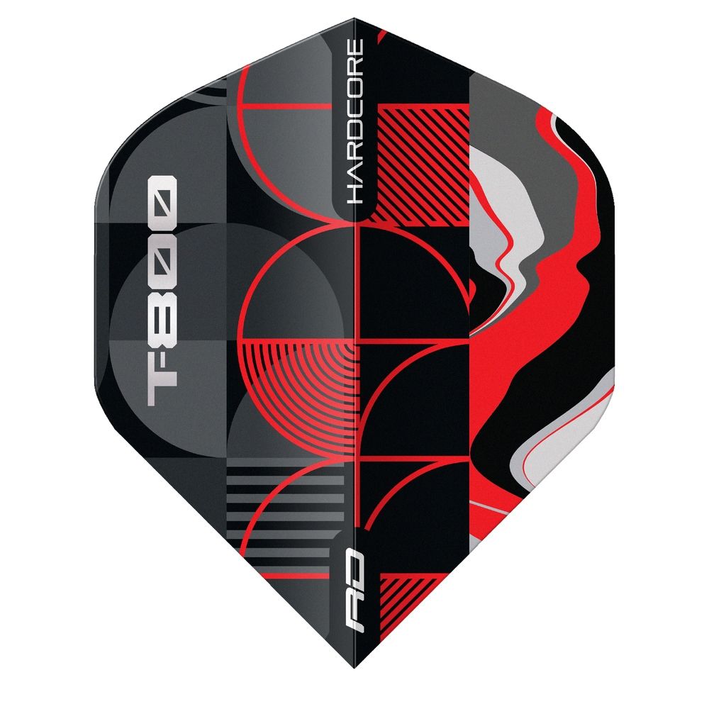 Pera za strelice Red Dragon Hardcore Premium T-800 No2 - Slika 2