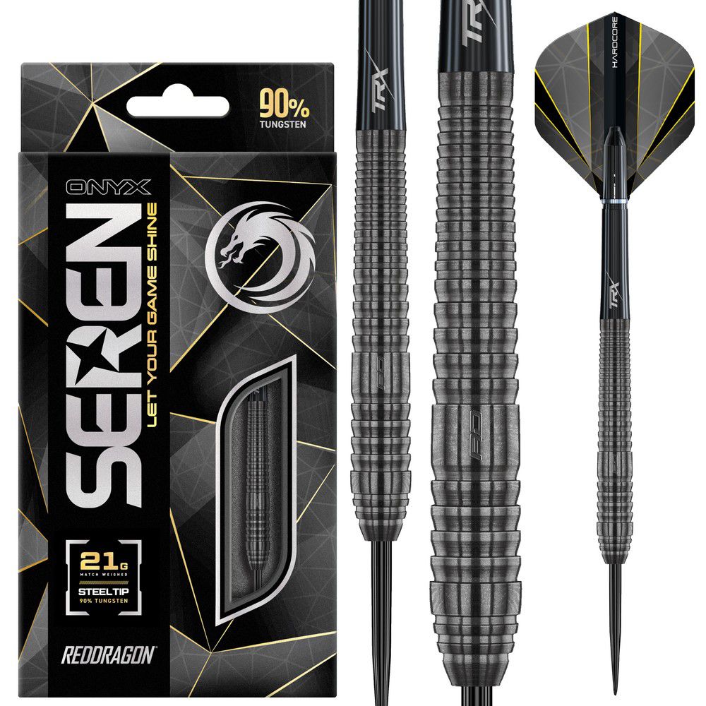 Set strelica steel Red Dragon Seren 2 Onyx 21g, 90% wolfram - Slika 2
