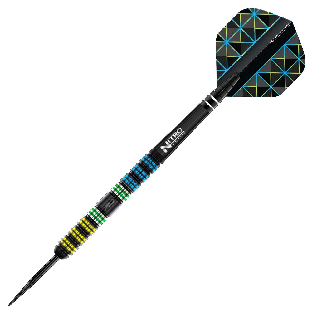 Set strelica steel Red Dragon Dragonfly 95 Black - Parallel 24g, 95% wolfram