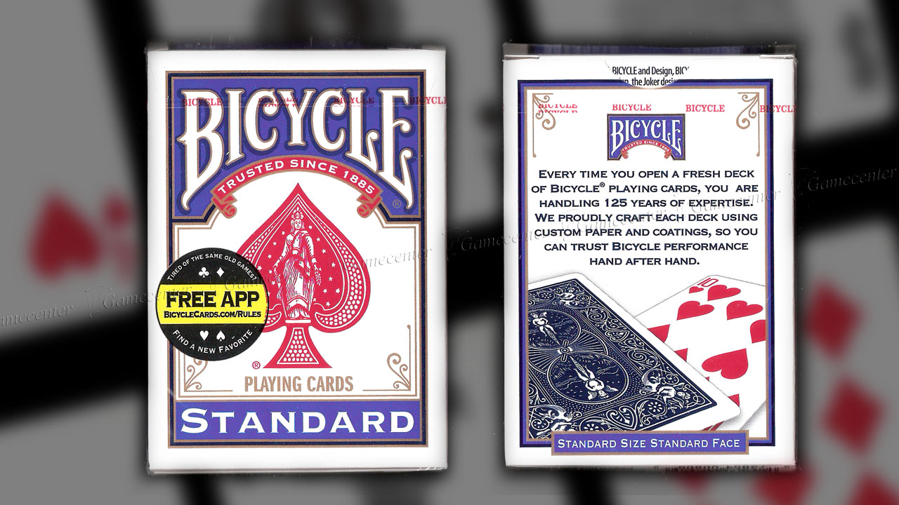Bicycle karte Blank Face Back, plave - Slika 3