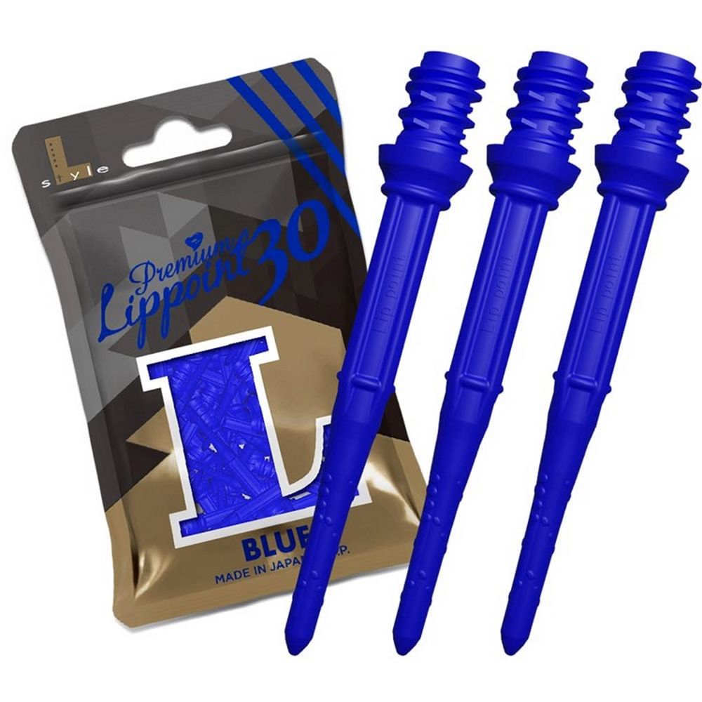 Vrhovi za soft strelice L-Style Premium LipPoint 30mm plavi, 2BA/30kom