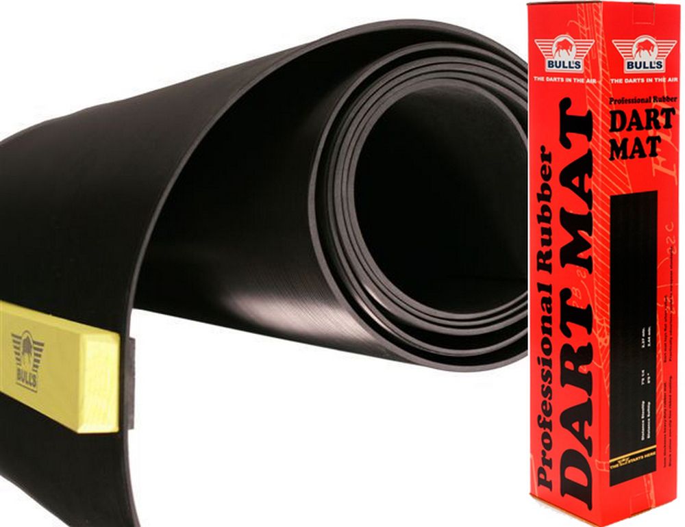 Gumeni podmetač za tablu Bulls Rubber Oche 300×60cm crni - Slika 2