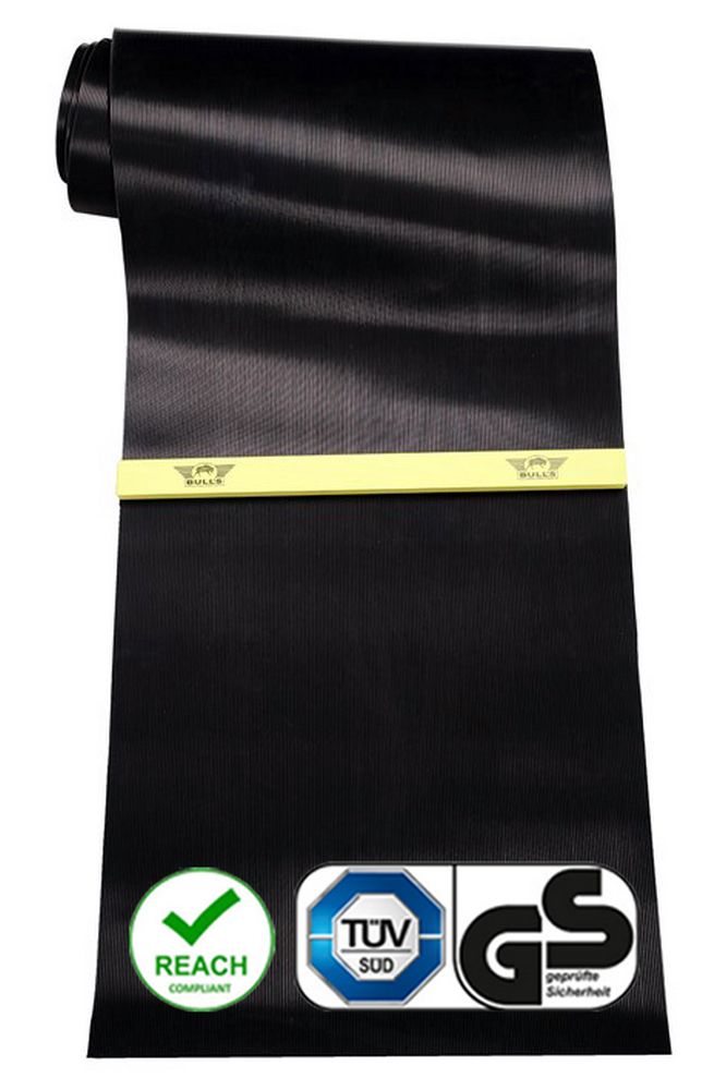 Gumeni podmetač za tablu Bulls Rubber Oche 300×60cm crni - Slika 4