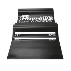 Gumeni podmetač za tablu Harrows Rubber Mat 300×65cm crni