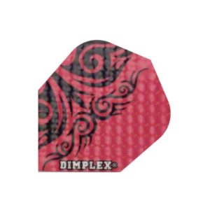 Harrows pera za strelice Dimplex crvena sa crnim dizajnom