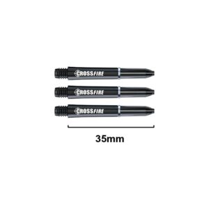 Tela za strelice Red Dragon Crossfire carbon, short, 35mm