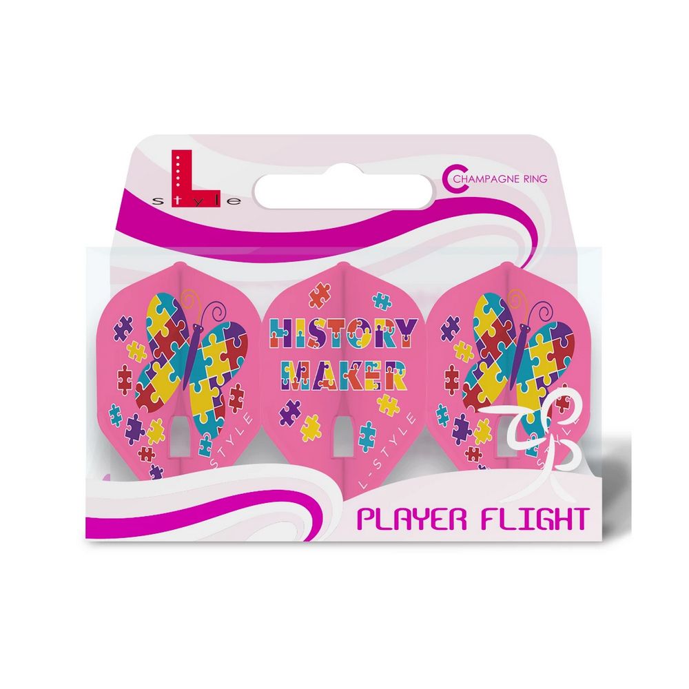 Pera za strelice L-Style Pro L1 Player Fallon Sherrock, roze