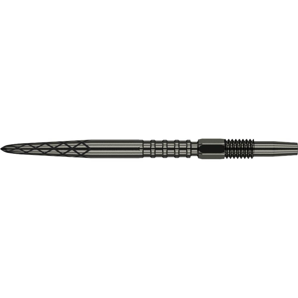 Vrhovi za steel strelice TARGET Swiss Point, DS Surge metalic, 26mm, crni - 3kom