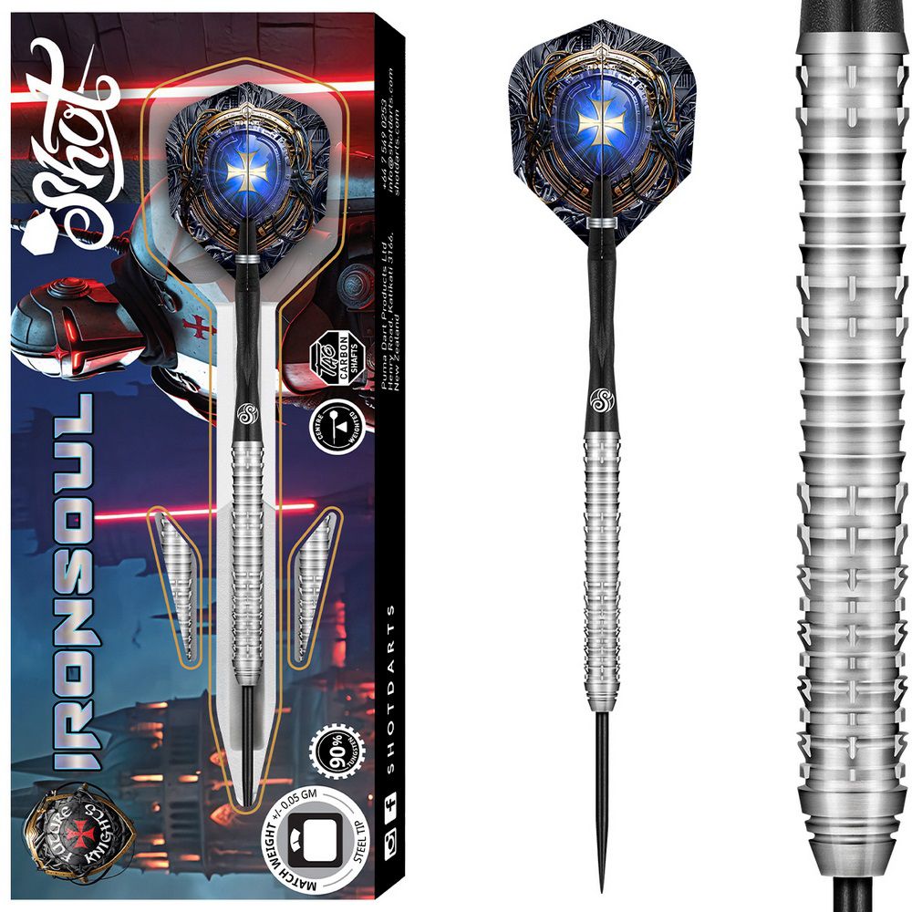 Set strelica steel Shot Future Knights Ironsoul 23g, 90% wolfram - Slika 2