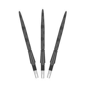Vrhovi za steel strelice Target Swiss Storm Onyx crni, 35mm - 3kom