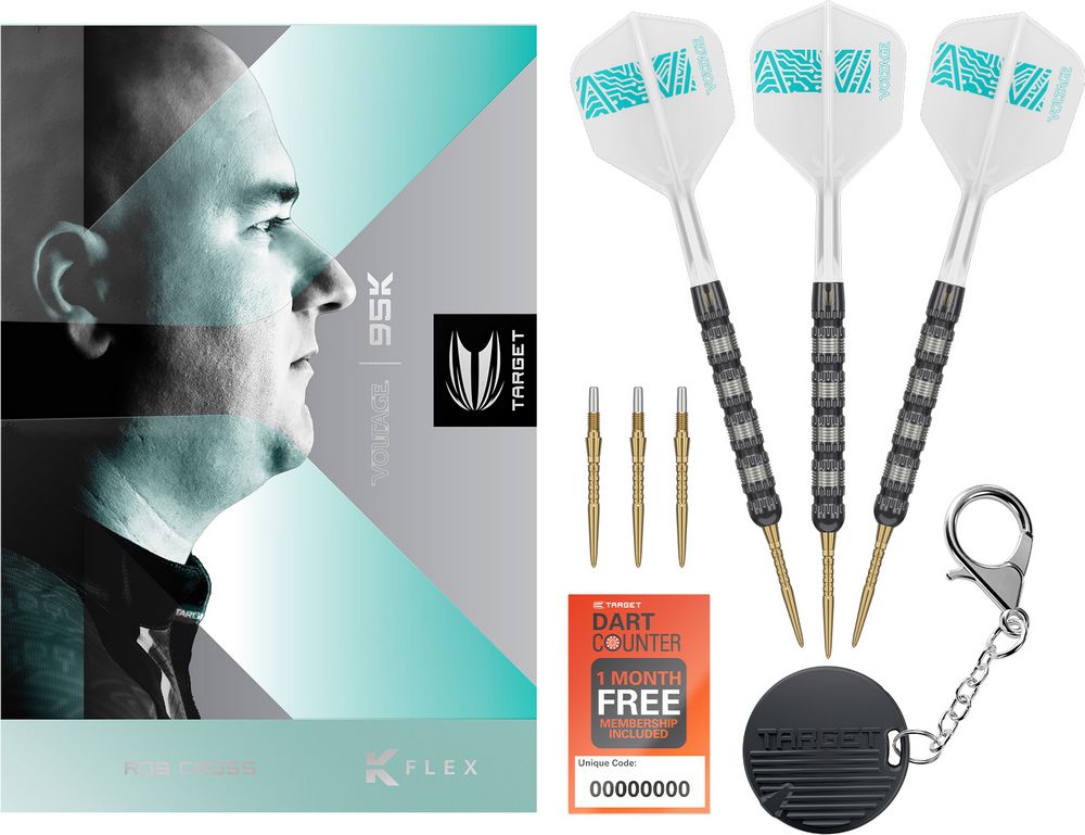Set strelica steel Target Rob Cross 95K 22g SP, 95% wolfram - Slika 3