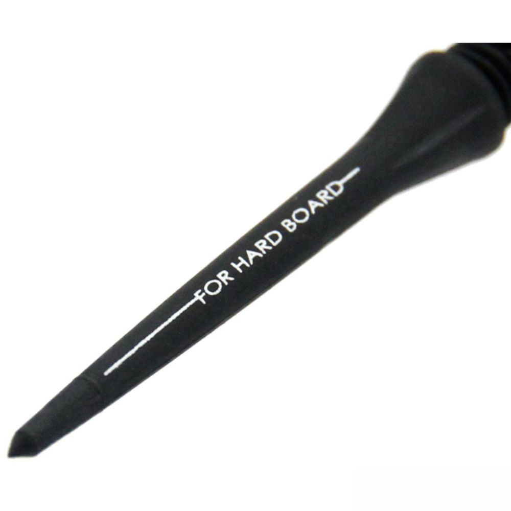 Vrhovi za strelice steel carbon L-Style Hard Lip 30mm,crni, 6kom. - Slika 2