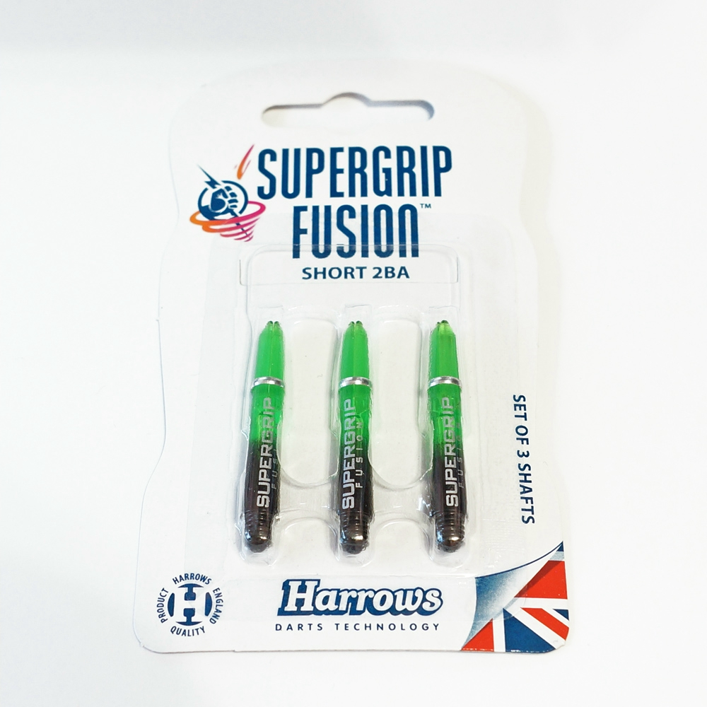 Harrows tela Supergrip Fusion crno/zelena short - Slika 3