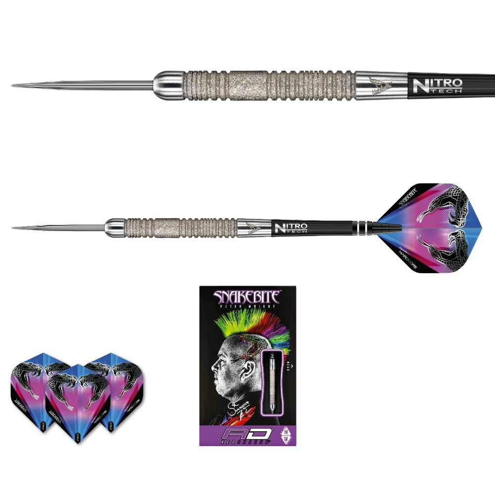 Pikado strelice RedDragon steel Peter Wright Snakebite Euro11 Element 20g, 90% wolfram - Slika 2
