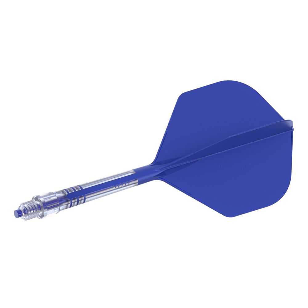 Pera i tela za strelice ROST T19 plava, Small Standard Wing pera, carbon tela veličina 5