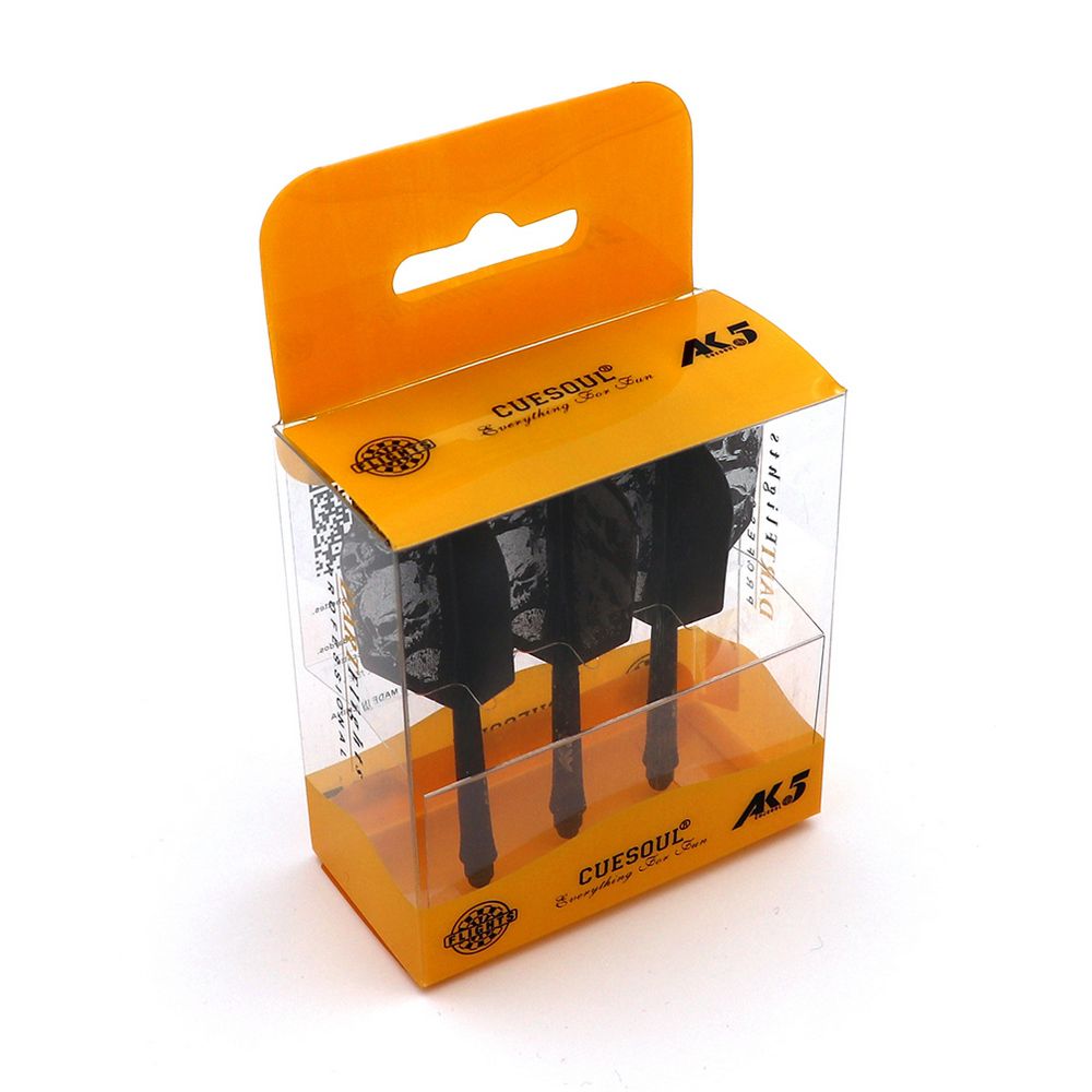 Pikado pera i tela Cuesoul ROST AK5 B Skeleton, crna, Big Wing pera i medium tela - Slika 6