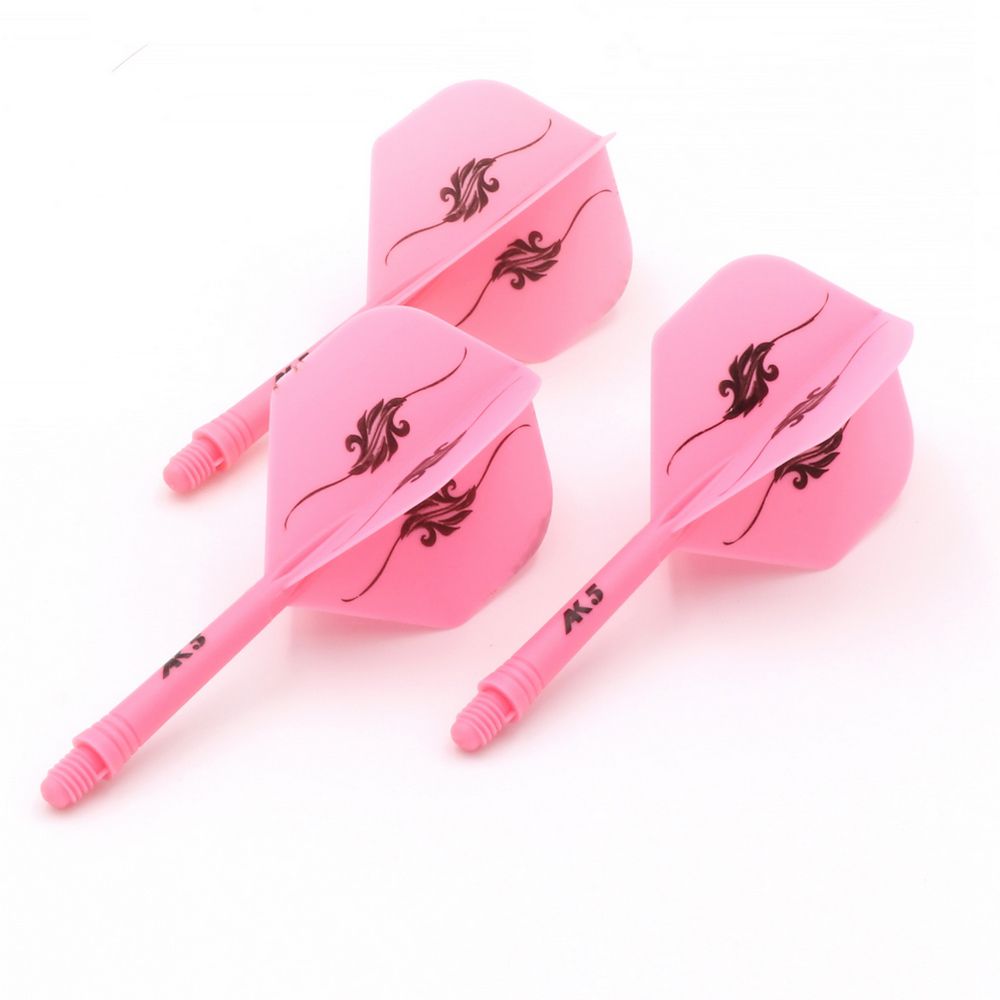 Pikado pera i tela Cuesoul ROST AK5 Petals roze, Standard Wing pera i intermediate tela - Slika 3