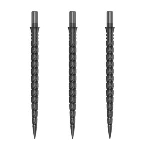 Zamenski vrhovi za steel strelice Cuesoul Touch Point II V Cuts metalik sivi, 41mm