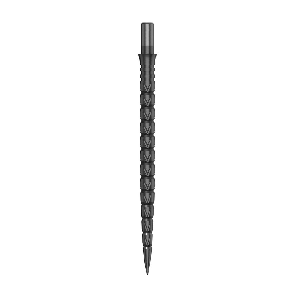 Zamenski vrhovi za steel strelice Cuesoul Touch Point II V Cuts metalik sivi, 41mm - Slika 4