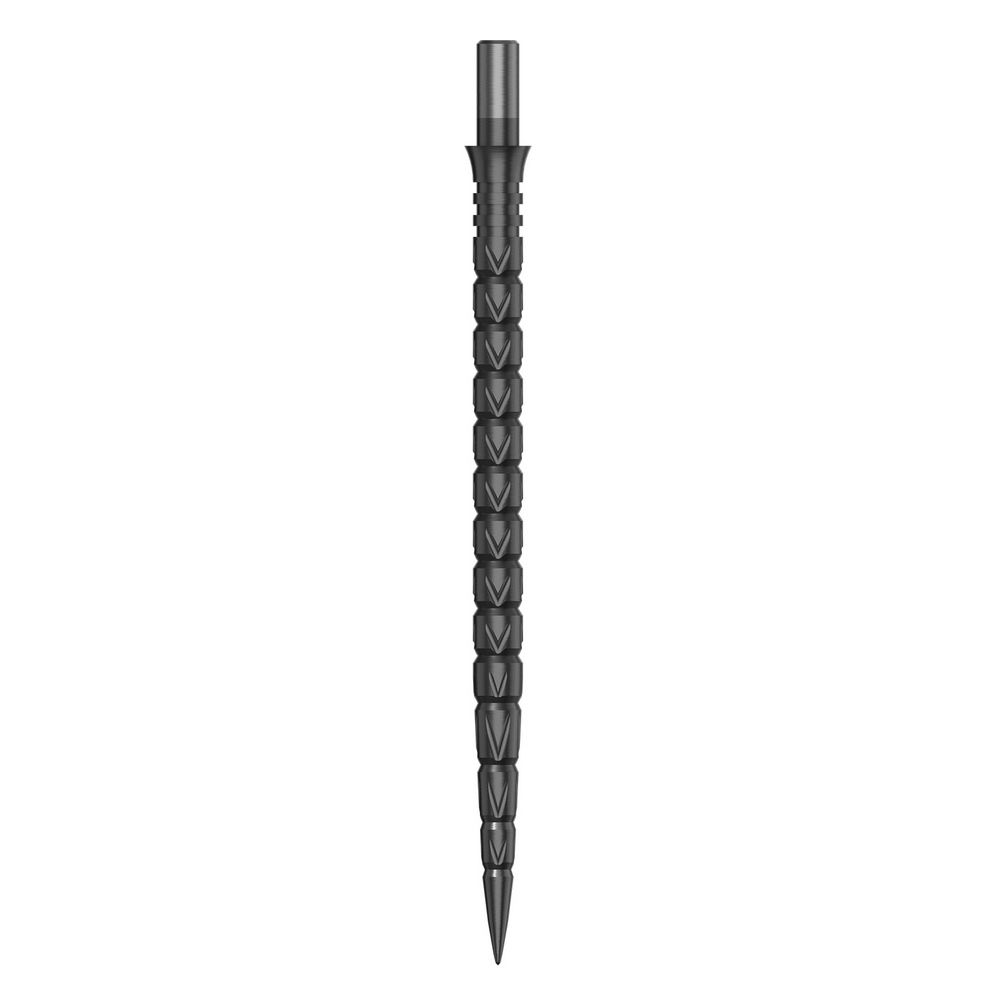 Zamenski vrhovi za steel strelice Cuesoul Touch Point II V Cuts metalik sivi, 45mm - Slika 4