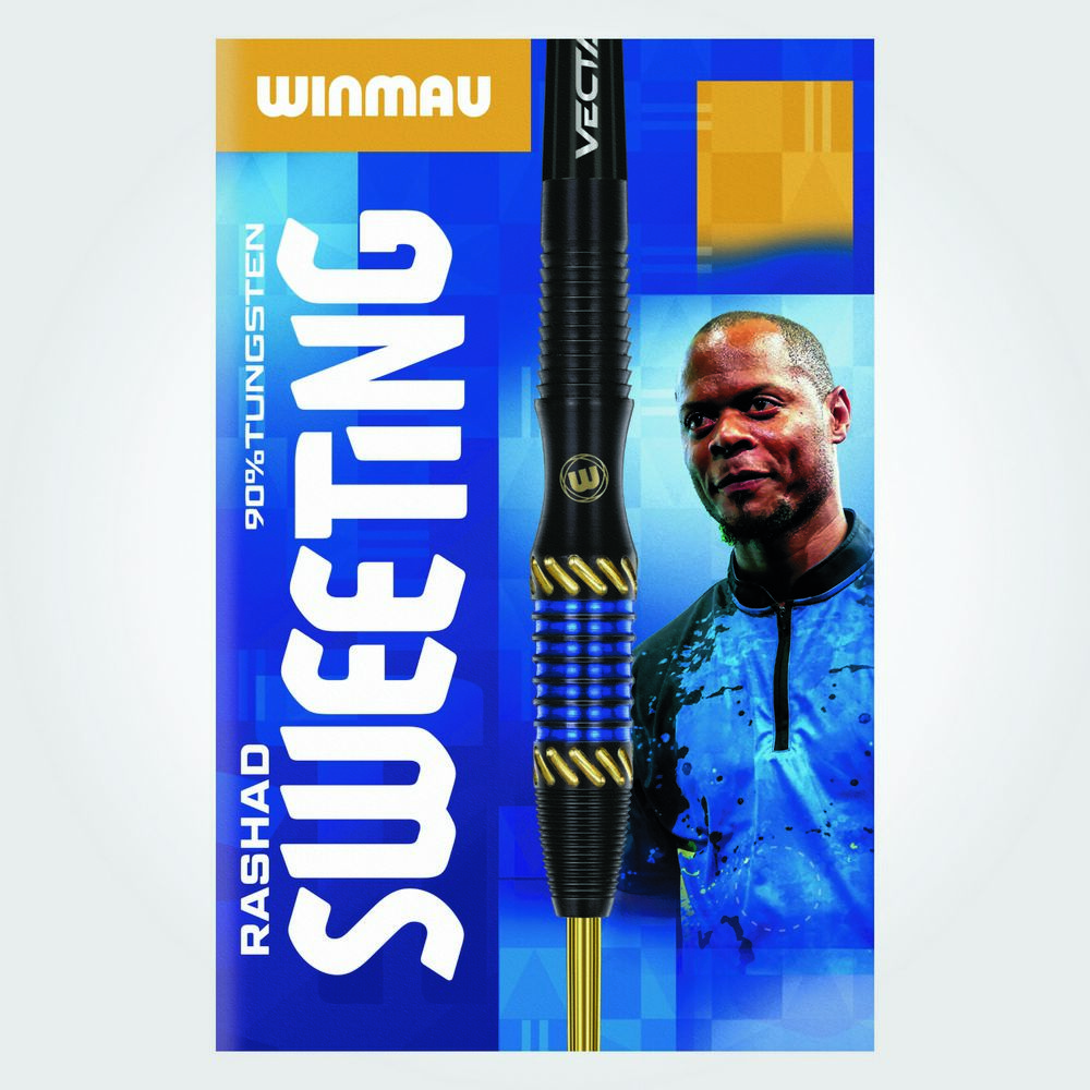 Set strelica steel Winmau Rashad Sweeting 24g, 90% wolfram - Slika 9