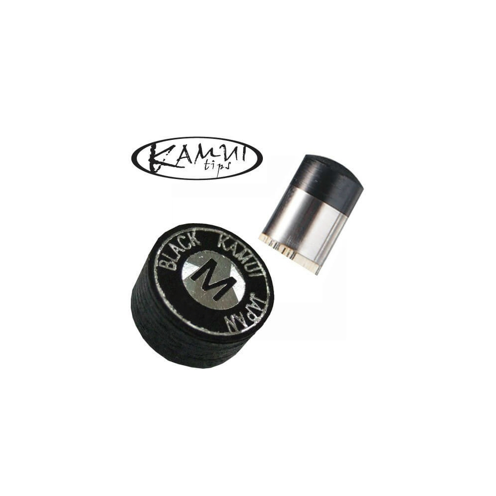 Bilijar kapica KAMUI clear black medium,13mm