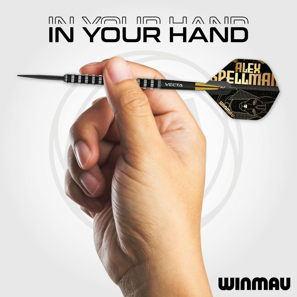 Set strelica steel Winmau Alex Spellman, 24g 90% wolfram - Slika 5