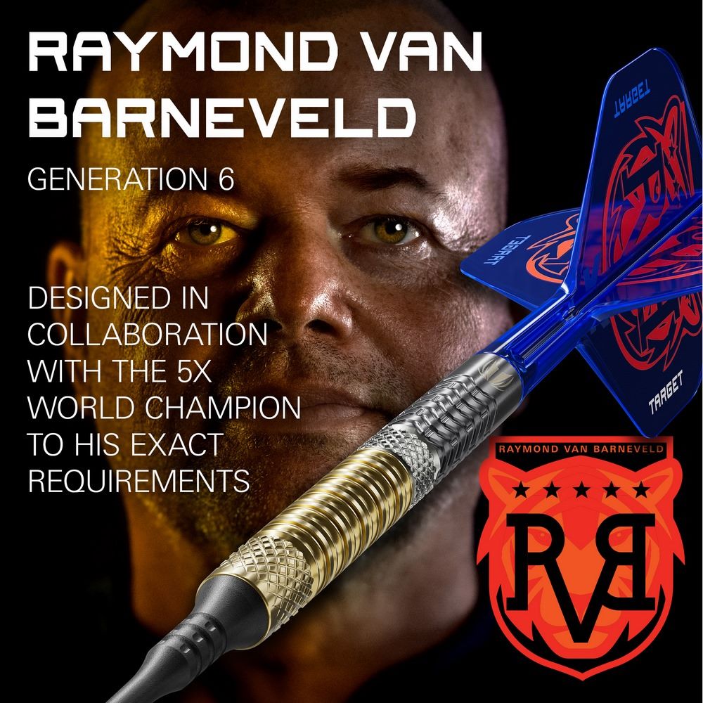 Set strelica soft Target Raymond Van Barneveld G6 18g 95% wolfram - Slika 5
