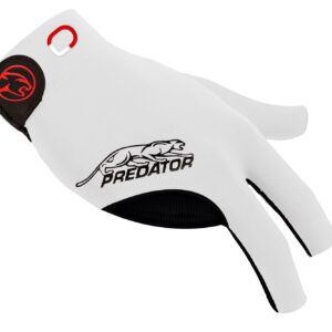 Bilijar rukavica Predator Jasmin Ouschan Second-Skin S/M bela, za desnu ruku