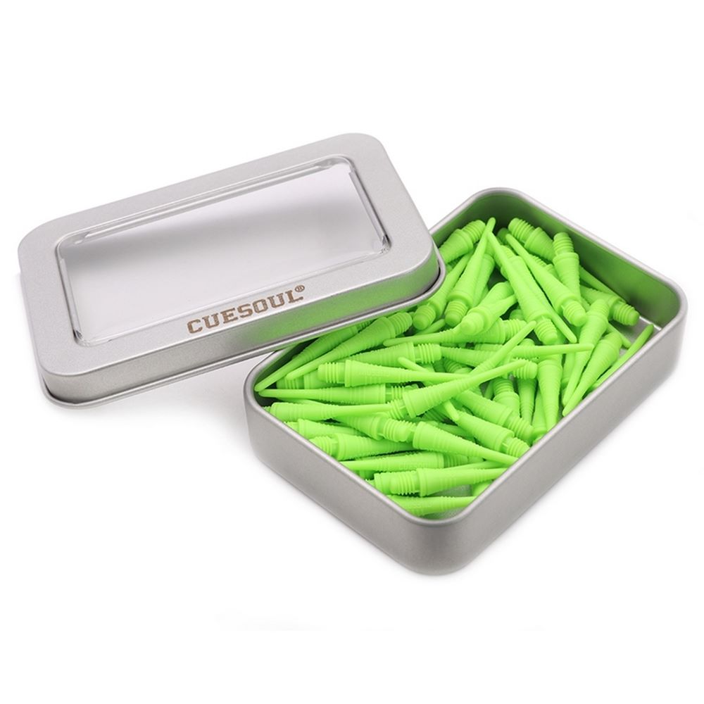Plastični vrhovi za soft strelice Cuesoul lime zeleni, 32mm 100kom - Slika 5