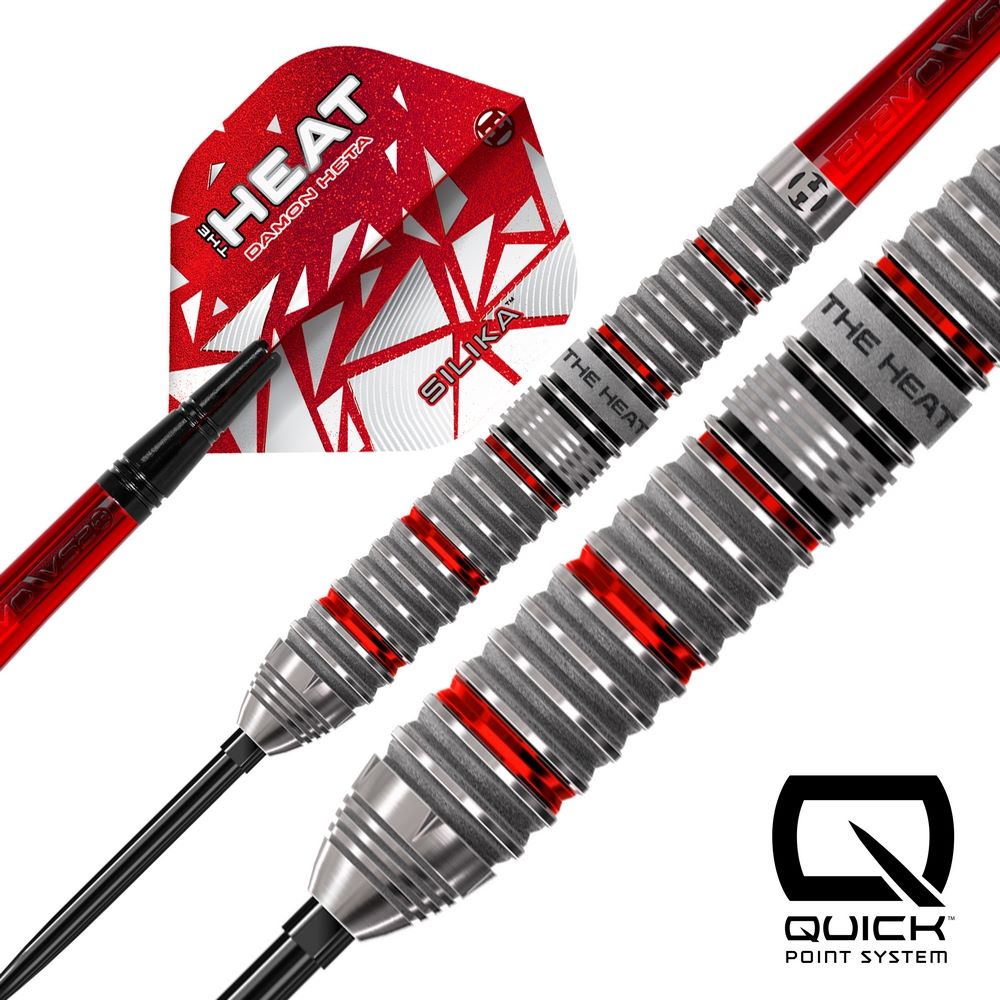 Set strelica steel Harrows Damon Heta Series 4 21g Quick Point 90% wolfram