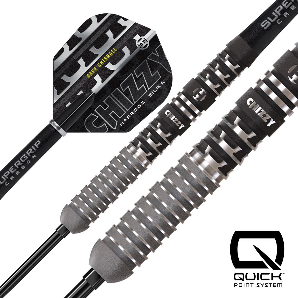 Set strelica steel Harrows Chizzy Series 4 22g Quick Point 90% wolfram