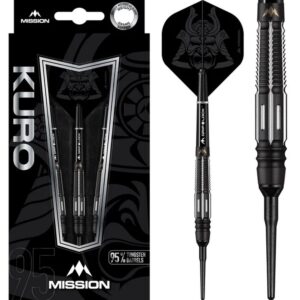 Set strelica soft Kuro 21g, black, M4, rear taper, 95% wolfram