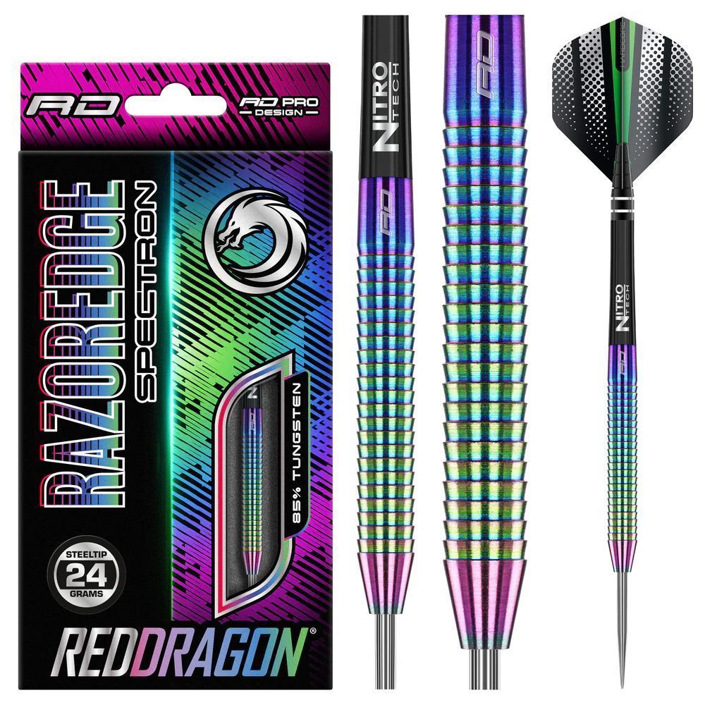Set strelica steel Red Dragon Razor Edge Spectron 20g, 85% wolfram - Slika 2