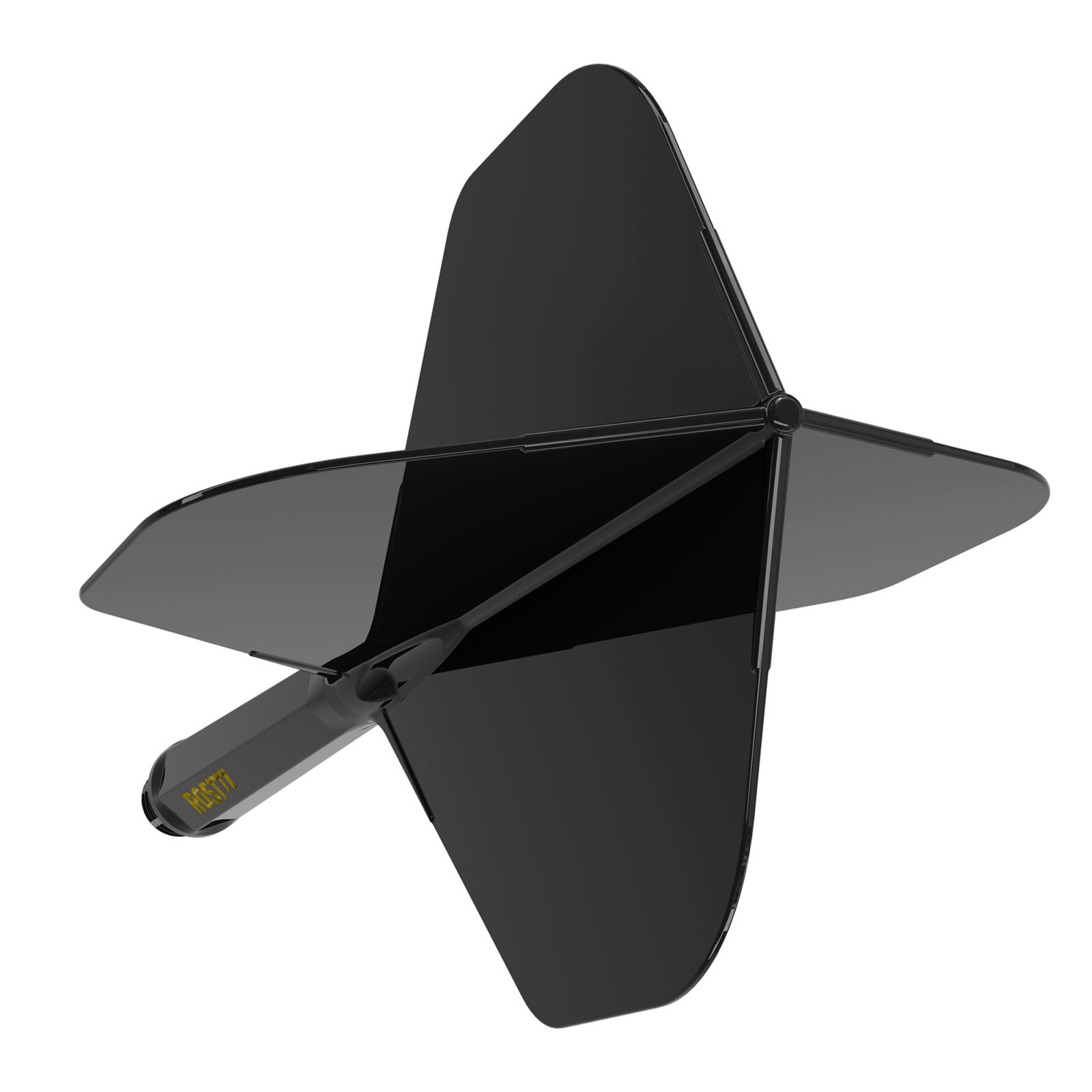 Pera i tela za strelice Cuesoul ROST 77 crna, Small Standard Wing pera i intermediate tela - Slika 3
