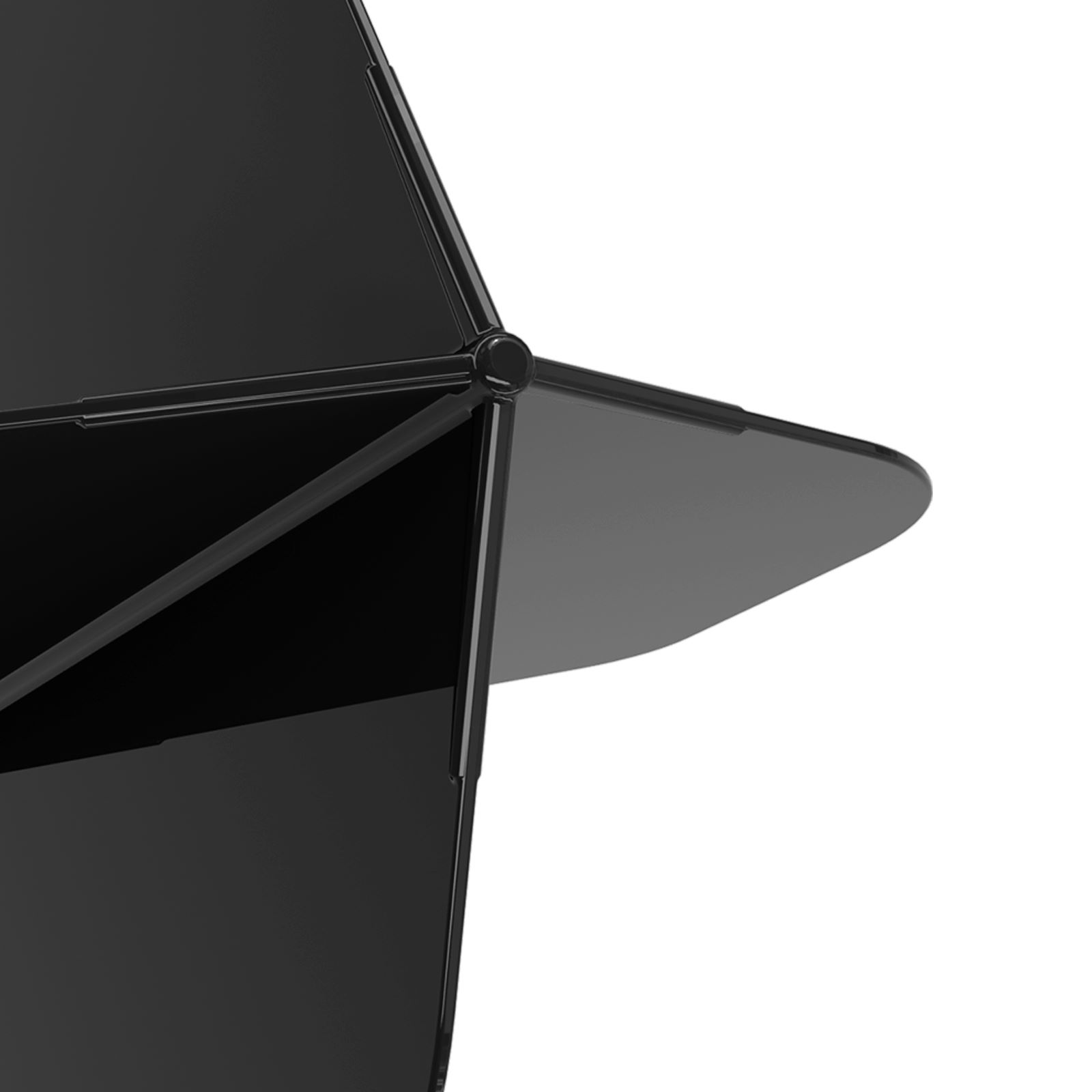 Pera i tela za strelice Cuesoul ROST 77 crna, Small Standard Wing pera i intermediate tela - Slika 4
