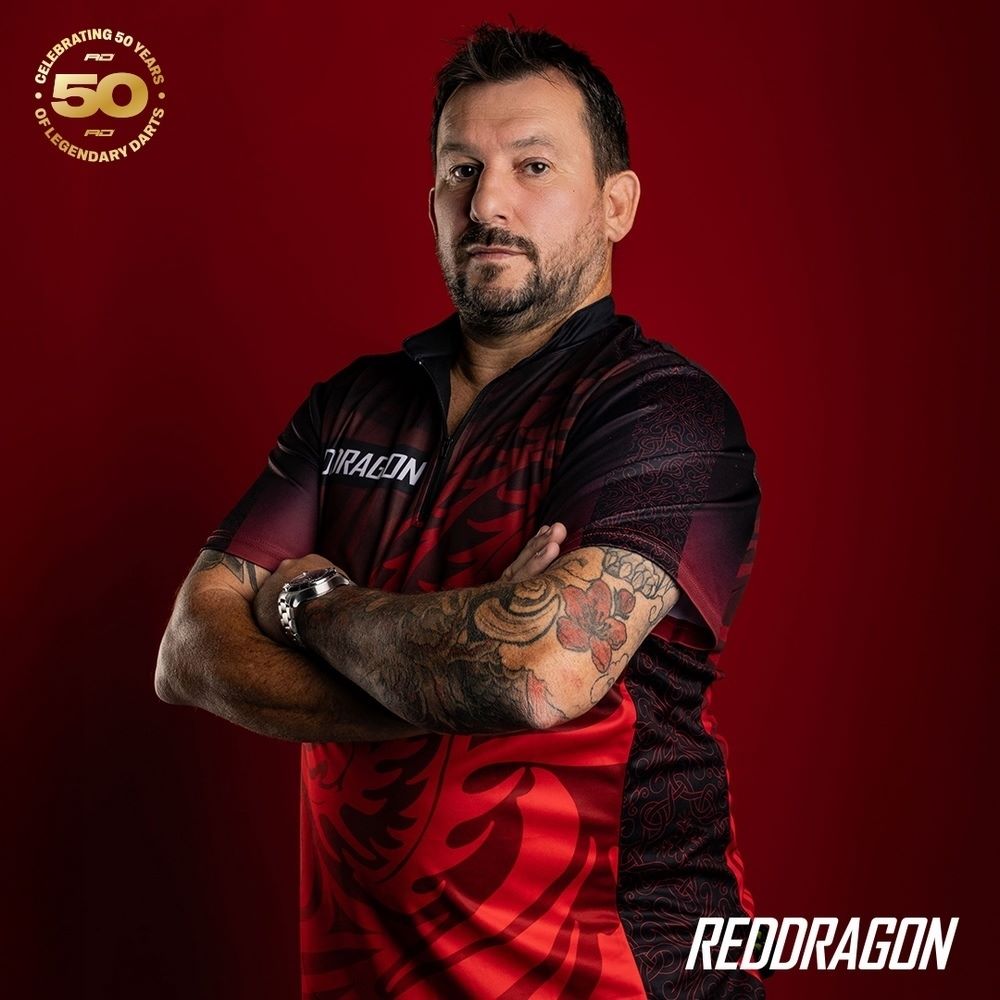 Majica Red Dragon 50 Year Limited Edition, Jonny Clayton – veličina S - Slika 4
