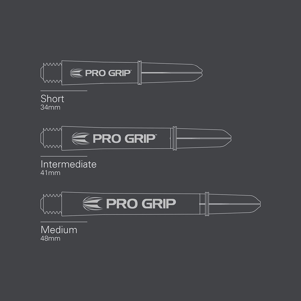 Tela za strelice TARGET Pro Grip short 34mm, crna, 9 kom - Slika 6