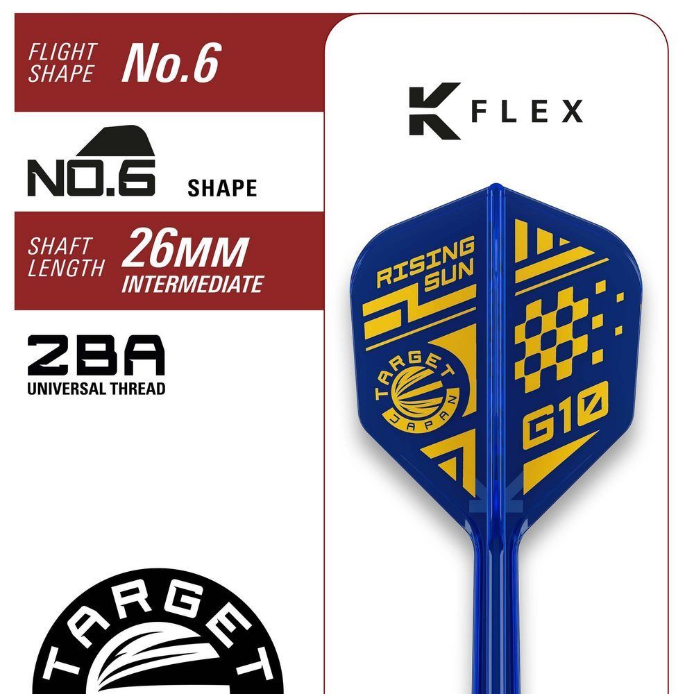 Set strelica soft Target Japan Haruki Muramatsu Rising Sun G9, 21,5g 95% wolfram - Slika 9