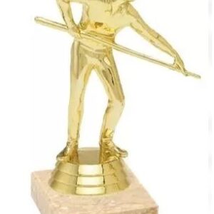 Bilijar trofej zlatni, igrač, 14cm