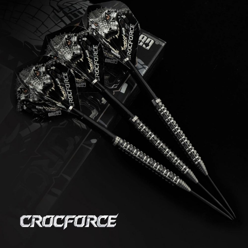 Set strelica steel One80 Crocforce CF1 24g 90% wolfram - Slika 7