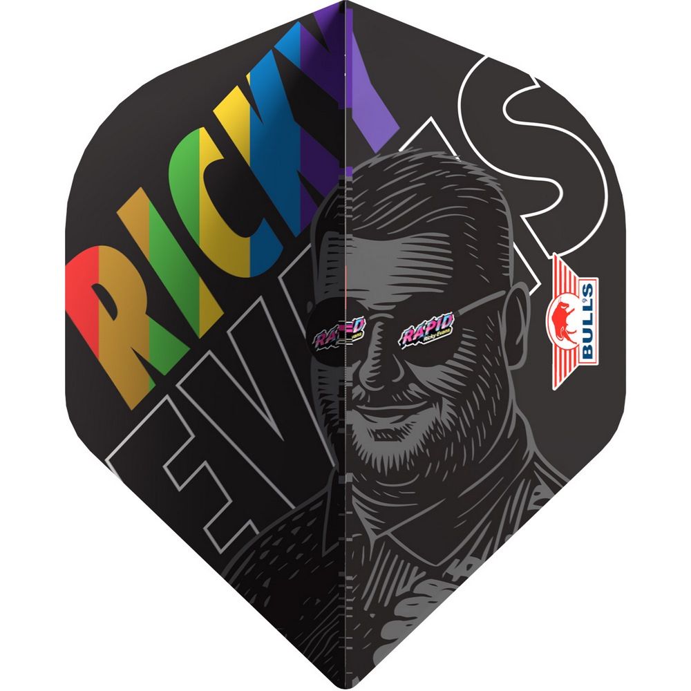 Set strelica steel Bull's Ricky Evans 23g 95% wolfram - Slika 5