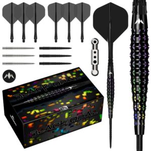 Set strelica steel Mission Black Opal 24g 95% wolfram
