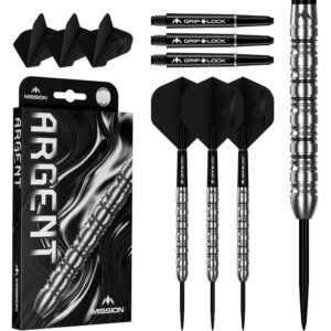 Set strelica steel Mission Argent 22g 90% wolfram