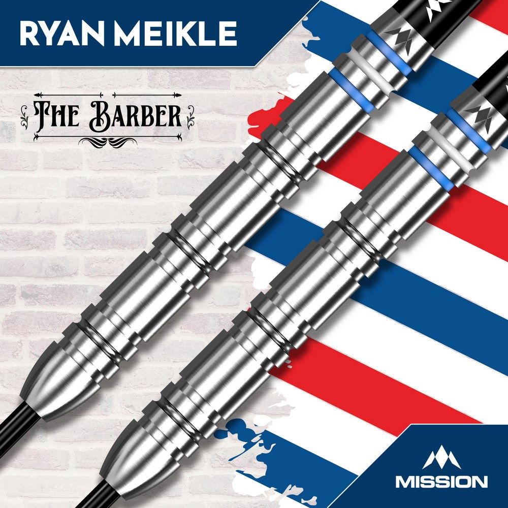 Set strelica steel Mission Ryan Meikle 23g 90% wolfram - Slika 3