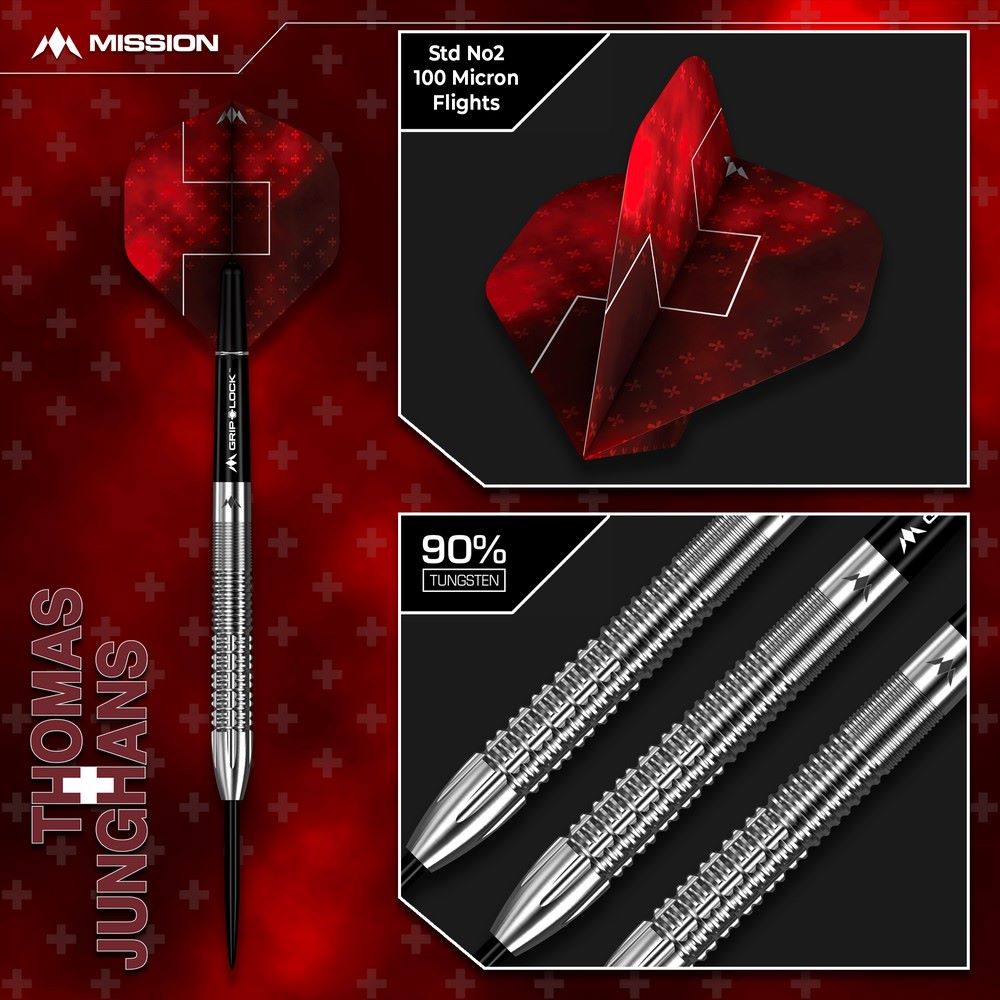 Set strelica steel Mission Thomas Junghans 21g 90% wolfram - Slika 5