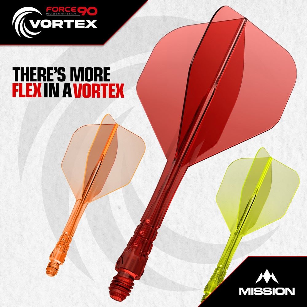 Pikado pera i tela Mission Force 90 Vortex neon roze, No6 pera i short tela - Slika 8