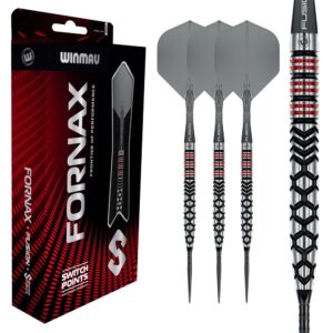Set strelica steel Winmau Fornax Tapered 23g SP 90% wolfram